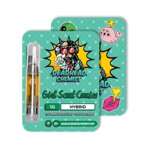Deadhead Chemist THC Vape Cartridge 1G - Girl Scout Cookies Hybrid Deadhead Chemist THC Vape Cartridge 1G | Girl Scout Cookies Hybrid