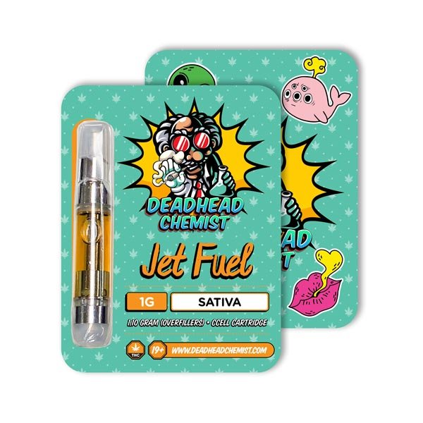 Deadhead Chemist THC Vape Cartridge 1G - Jet Fuel Sativa