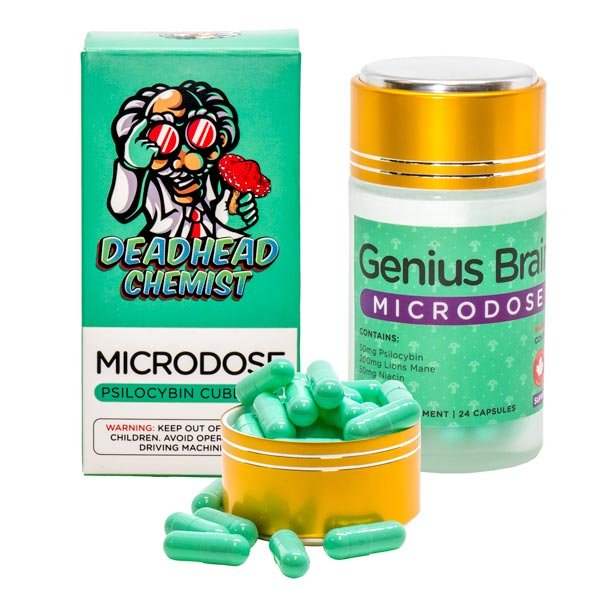 Genius Brain Shroom Microdose Deadhead Chemist (24)