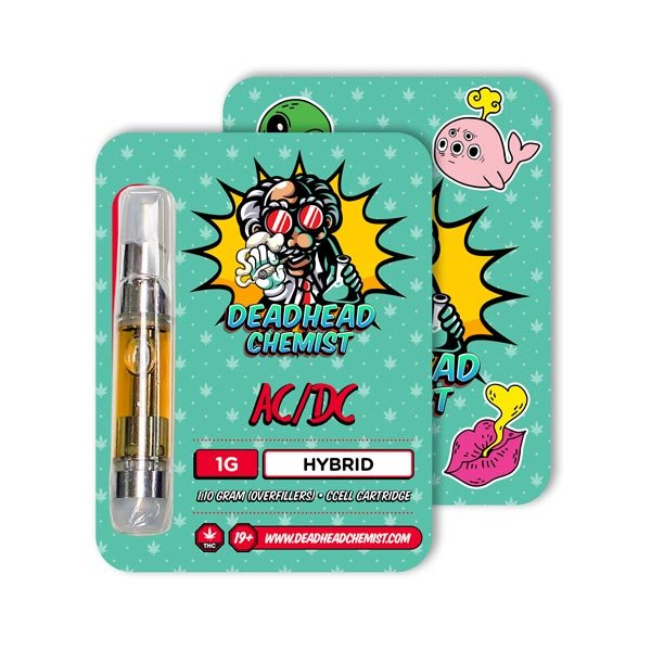 Deadhead Chemist THC Vape Cartridge 1G | AC/DC Hybrid
