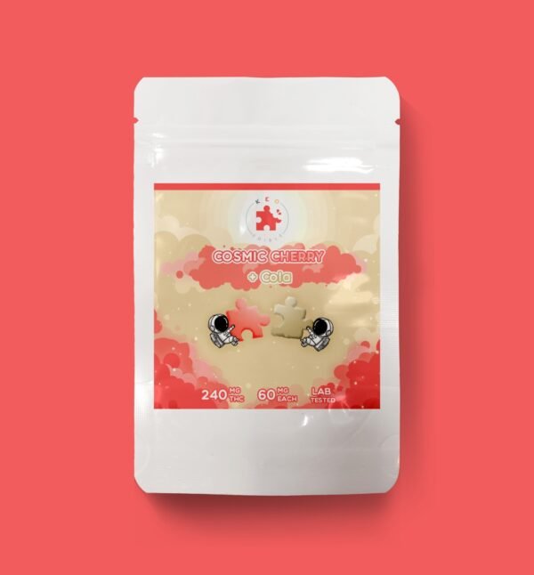 Cherry & Cola Puzzle Gummies | 240mg | Keo Edibles