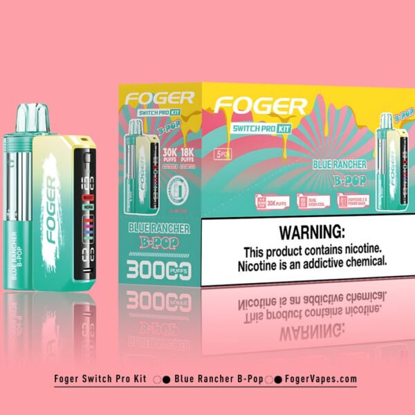 Blue Rancher B-POP Foger Switch Pro Kit 30K Puffs