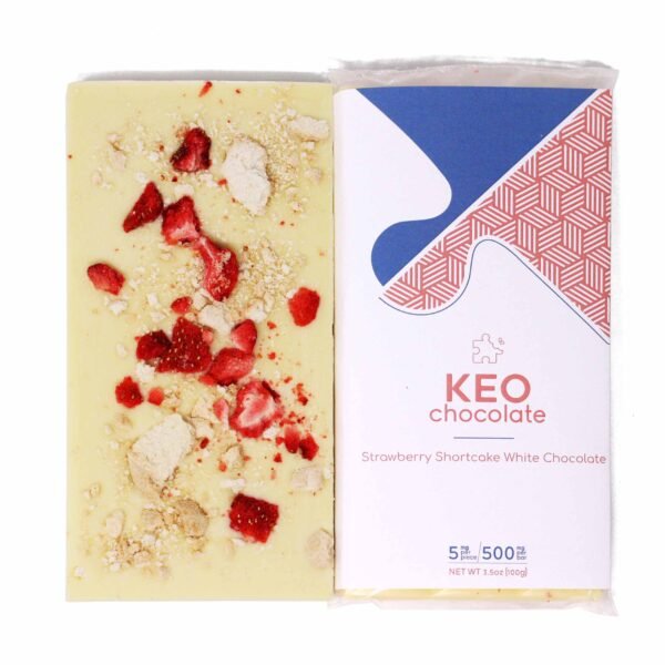 Strawberry Shortcake White Chocolate | 500mg | Keo Edibles