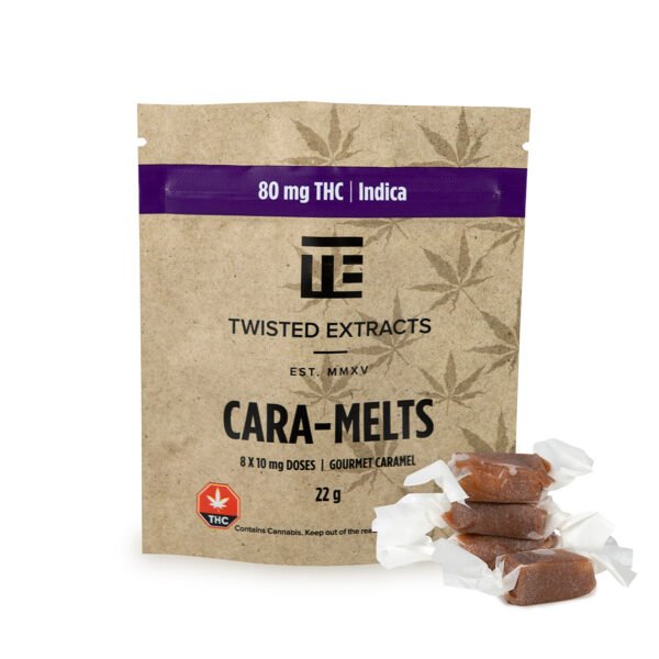 Cara Melts | Indica | 80mg THC | Twisted Extracts