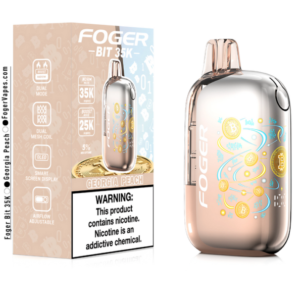 Georgia Peach – Foger Bit 35K Puffs