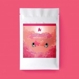 Strawberry Daze & Peach Mango Puzzle CBD Gummies | 500mg | Keo Edibles